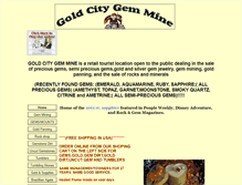 Tablet Screenshot of goldcityamusement.com